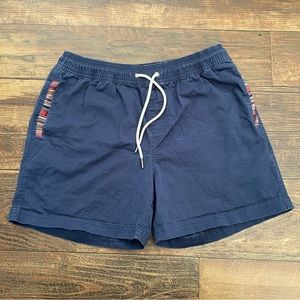 Men’s navy Wowie shorts. Size M